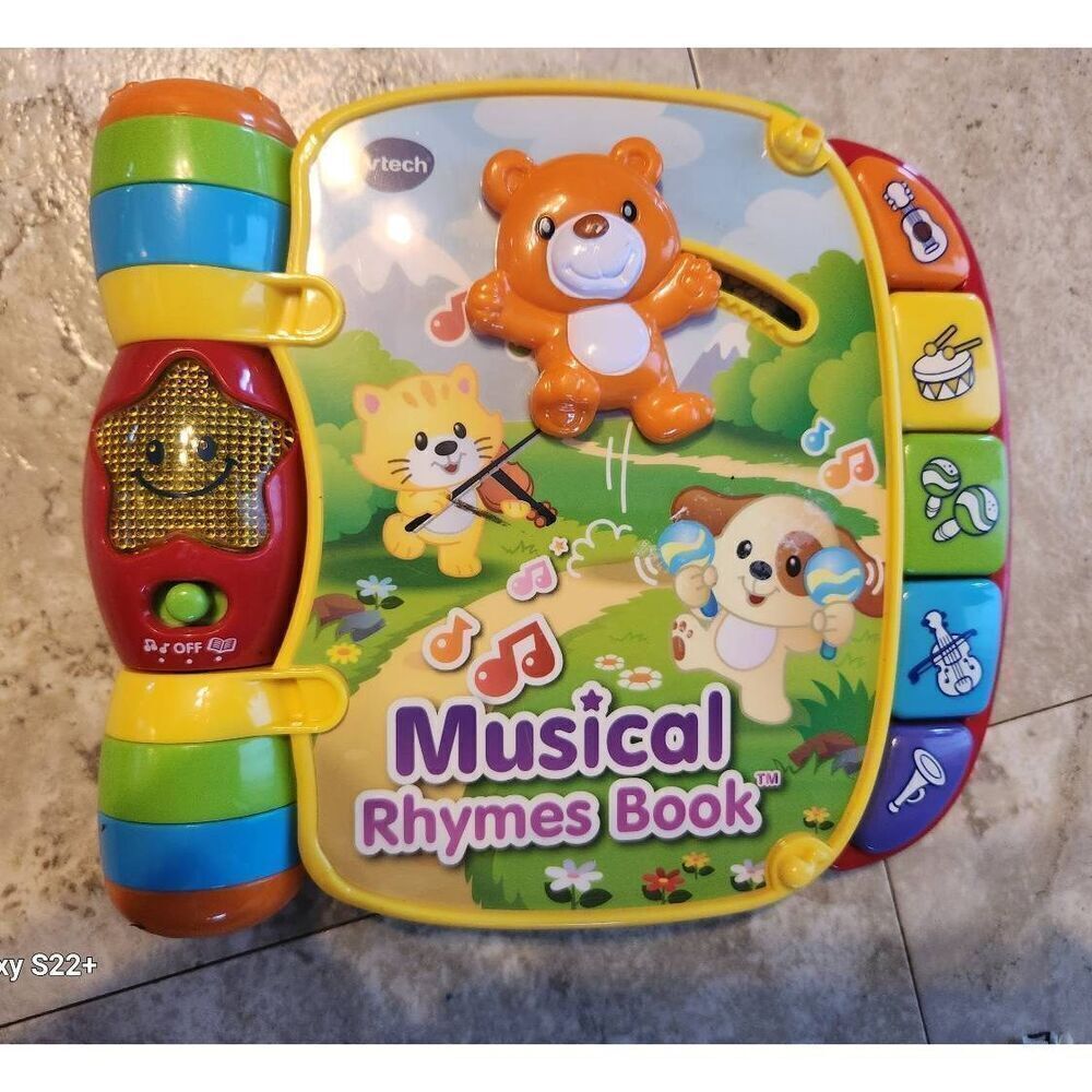 V-Tech Musical Rhymes electronic interactive book